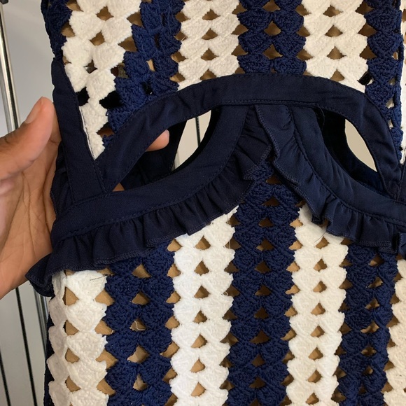 Midi crochet dress - Picture 8 of 14